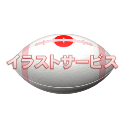 提案　ラグビーボール　JAPAN仕様002（W杯記念作品）